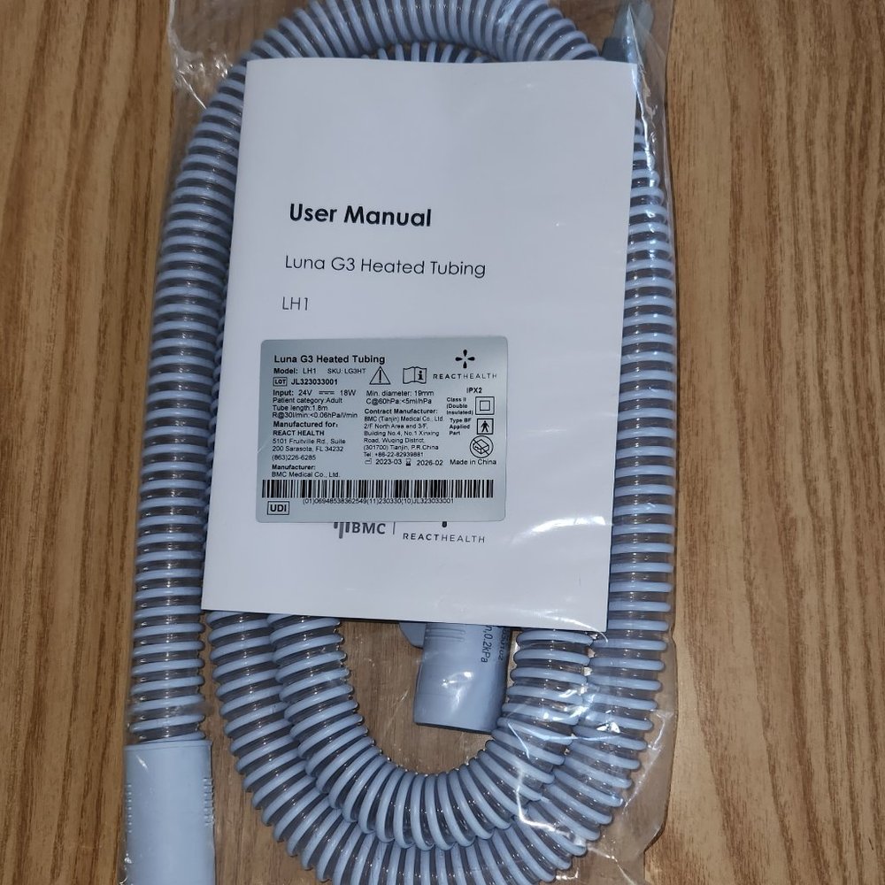 3B Luna G3 Heated Tubing Model LH1 New and Sealed